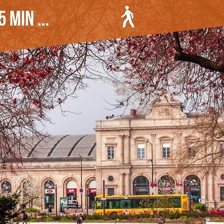 Explorereims- Hollywood Glamour Proche Gare/Centre 외부 사진