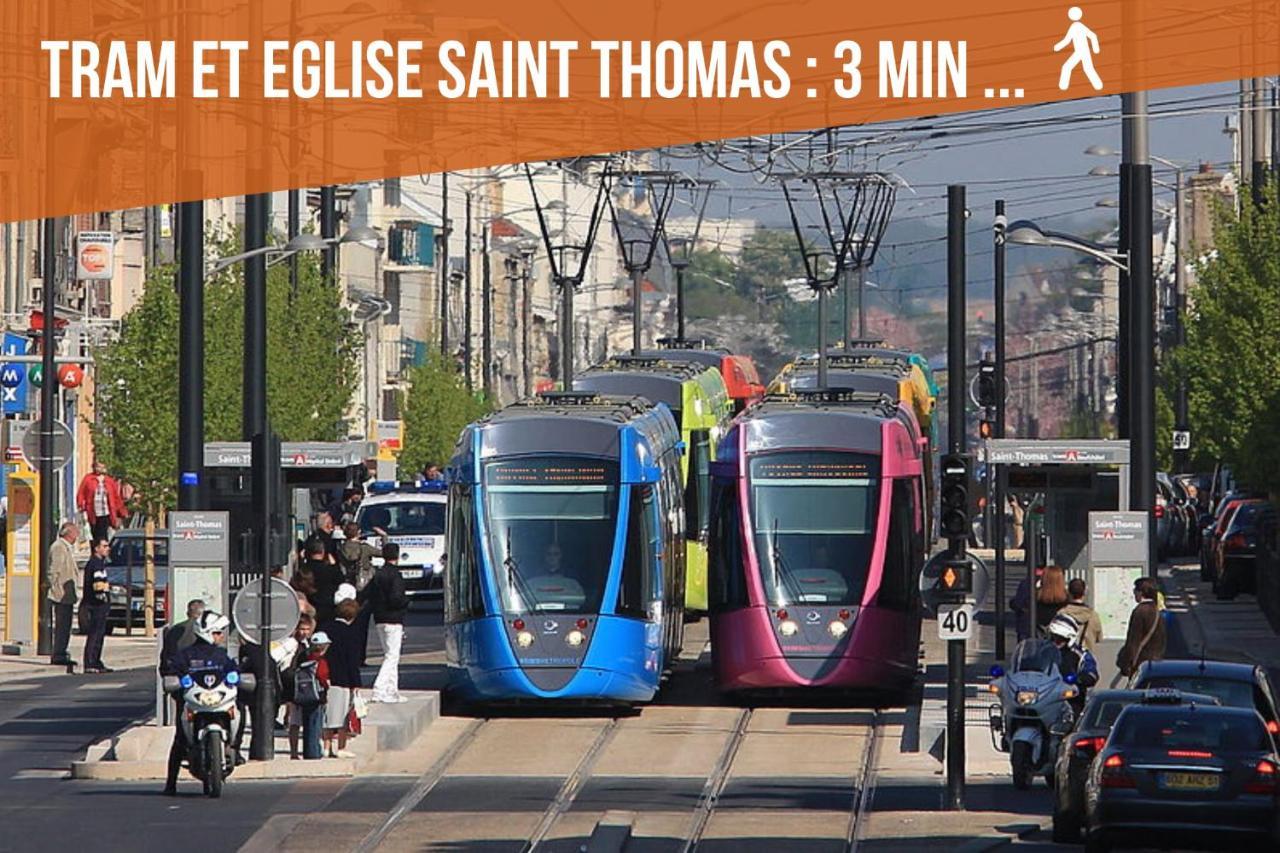 Explorereims- Hollywood Glamour Proche Gare/Centre 외부 사진