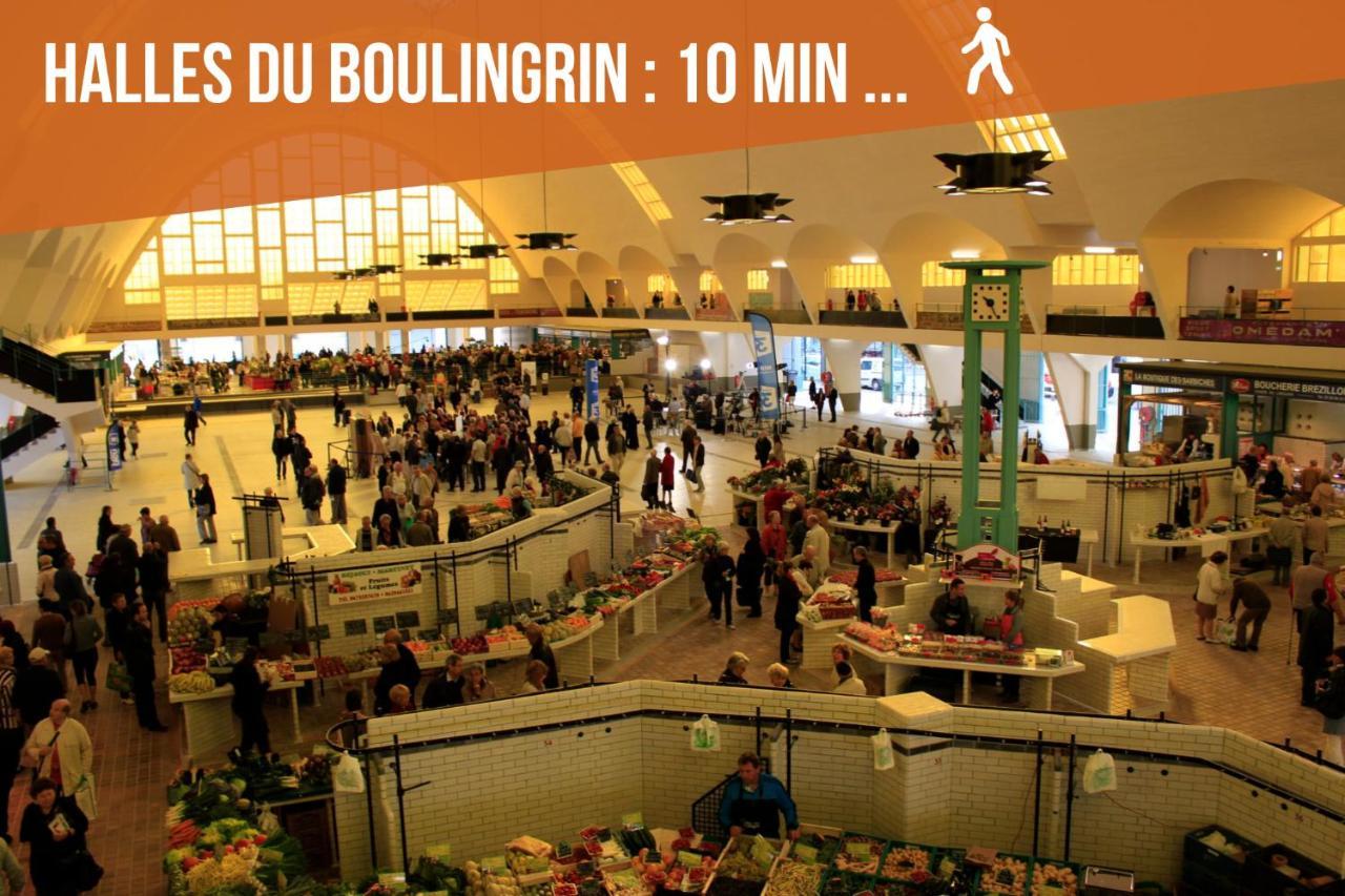 Explorereims- Hollywood Glamour Proche Gare/Centre 외부 사진